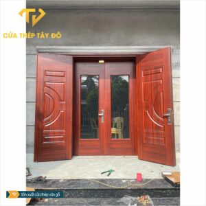 cửa thép vân gỗ sản xuất ở đâu