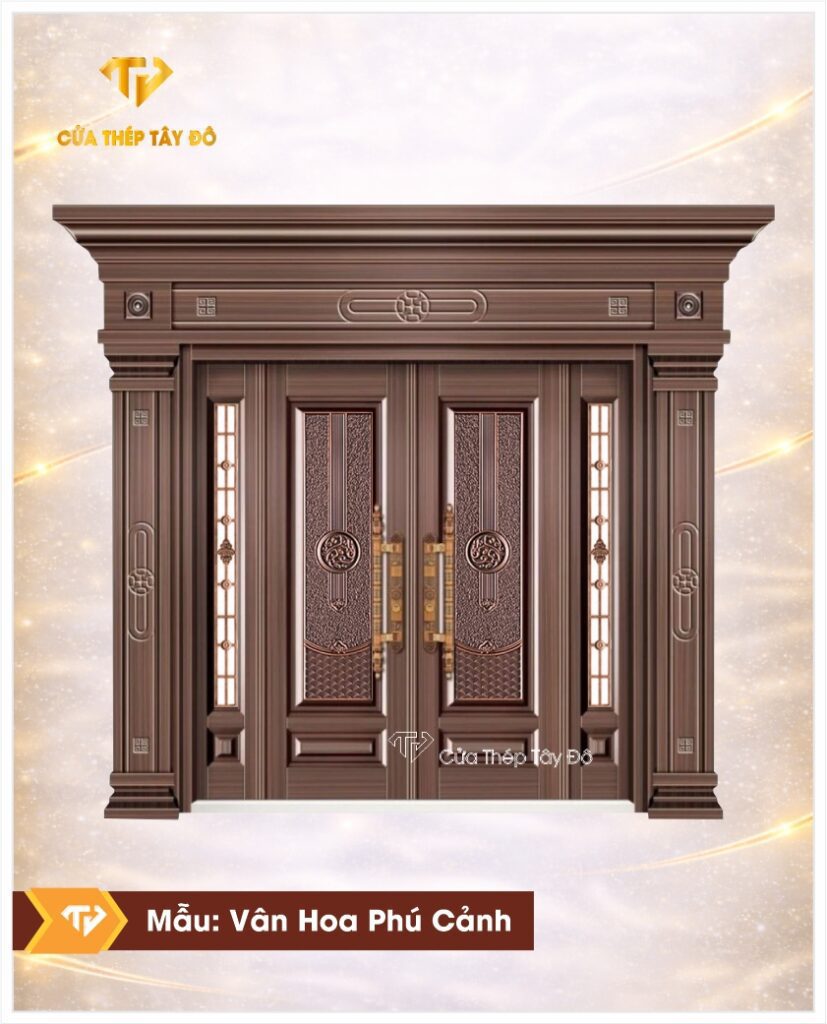 Mẫu 4 Cánh “VÂN HOA PHÚ CẢNH”